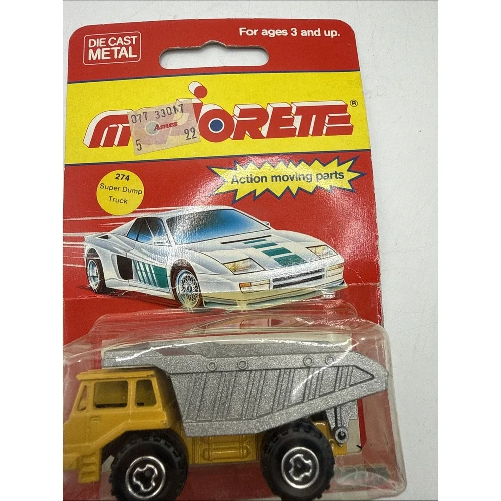 Lot Of 3 Die‎ Case Metal Cars Majorette And Racer Dump Truck Super Sport